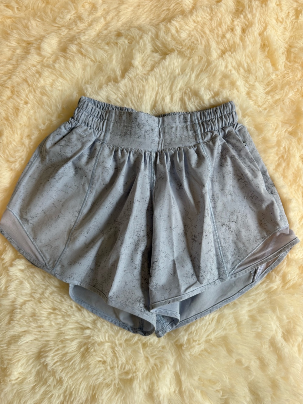 lululemon athletica Light Gray Athletic Shorts